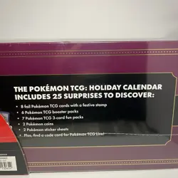 Pokemon 2025 Holiday Advent Calendar Costco Bundle Costco PokeBall Sealed New - Image 3