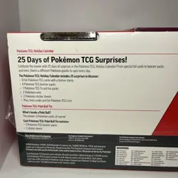 Pokemon 2025 Holiday Advent Calendar Costco Bundle Costco PokeBall Sealed New - Image 4