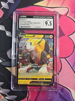 CGC 9.5 Gem Mint Boltund V Pokemon Fusion Strike 103/264 GRADED SLAB - Image 1