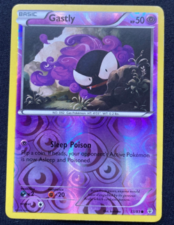 Gastly 33/83 Reverse Holo Pokemon Generations (LP/MP) - Image 1