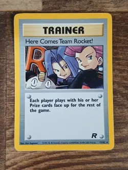 Here Comes Team Rocket! - 15/82 - Pokemon Team Rocket Unlimited Holo Rare MP - Image 1