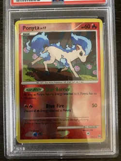 2009 Pokemon Platinum Ponyta Rev Foil Arceus 6 Graded - Image 4