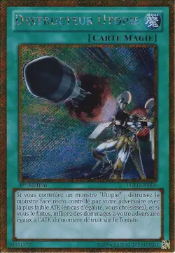 ?Yu-Gi-Oh!? Destructeur Utopie/Utopia Buster : PGLD-FR009 -VF/GOLD SECRET RARE - Image 1
