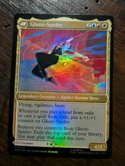 Gwen Stacy Marvel's Spider-Man Foil 2025 Promo Card MTG - Image 2