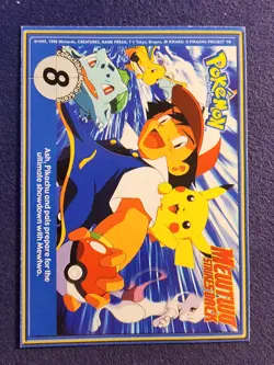 Pokemon - 1999 Burger King PokeTrivia Promo Card - Chansey #113 HP - Image 2
