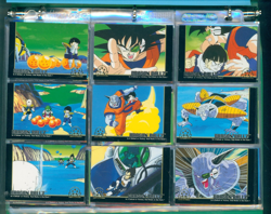 Dragon Ball Z 1999 Trading Cards JPP/Amada 1-72 Base +FULL 10 CARD Gold Foil SET - Image 1