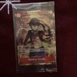 SEALED ! Promo One Piece CARD Treasure Booster Monkey.D.Luffy ST10-006 SR NEW - Image 1