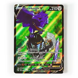 Pokemon - Corviknight V - TG18/TG30 - SWSH Silver Tempest - Trainer Gallery Card - Image 1