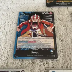 Lot of (6) One Piece Super Rare Holos Legendary SR + L Set Holo Foil TCG Cards - Image 3