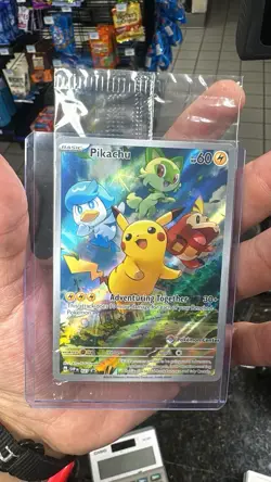 Pokemon TCG Pikachu - 027 Pokemon Center Exclusive Stamped Promo Card SEALED - Image 5