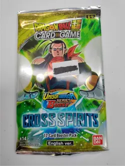 Dragon Ball Super Card Game TCG Cross Spirits x 1 Booster Pack Bandai Sealed - Image 5
