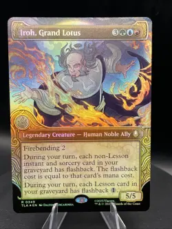 Iroh, Grand Lotus (Showcase) Avatar: The Last Airbender Foil - Image 1