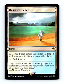 #270 2023 Doctor Who Deserted Beach Rare - Image 1