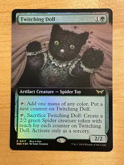 MTG NM Twitching Doll Foil [Duskmourn: House of Horrors] - Image 1