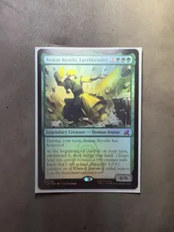Avatar Kyoshi, Earthbender Foil #130 MTG Avatar the Last Airbender - Image 1