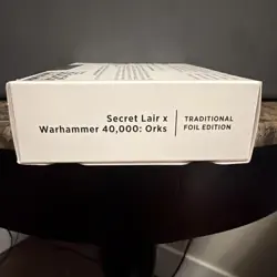 MTG Secret Lair x Warhammer 40,000: Orks Edition 40K ORCS SEALED - FOIL - Image 1