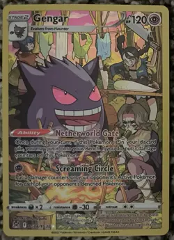 Pokemon Gengar TG06/TG30 Card Lost Origin Series Full Art - Image 1