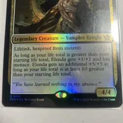 Elenda, Saint of Dusk (FOIL) x1 - MTG Foundations FDN #119 - Image 3