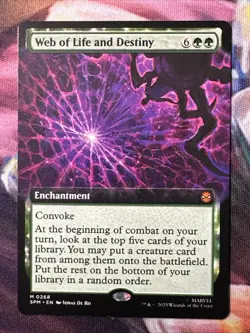 Web of Life and Destiny - Extended Art - Spider-Man #268 Mythic, NM - Image 1