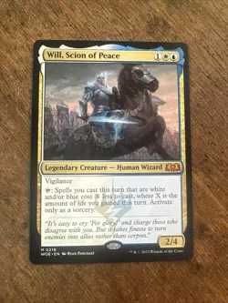 Will, Scion of Peace (0218) Wilds of Eldraine (WOE) NM / Magic the Gathering MTG - Image 1