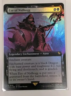 Eye of Nidhogg (Extended Art) Commander: Final Fantasy Foil - MTG RARE - Image 1