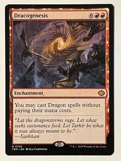 Dracogenesis Tarkir: Dragonstorm Non-Foil MTG LP - Image 1