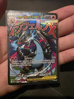 Pokemon Phantasmal Flames UPC/ETB Promos Mega Charizard X, Oricorio, Charcadet - Image 2