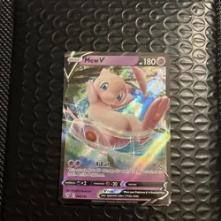 Pokemon - Mew V Darkness Ablaze 069/189 Ultra Rare Holo NM - Image 1