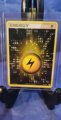 Pokemon - Lightning Energy Emerald 104/106 Holo Rare Reverse Holo - Image 1