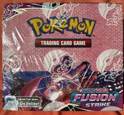 Pokemon TCG Sword & Shield Fusion Strike Booster Box Factory Sealed - Image 1