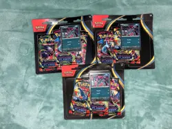 Pokemon TCG: Phantasmal Flames 3-Pack Blisters - Lot of 3 - Image 1