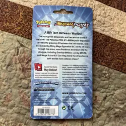 2016 Pokemon XY Breakpoint Checklane Blister With Coin and Pikachu XY95 Promo - Image 3