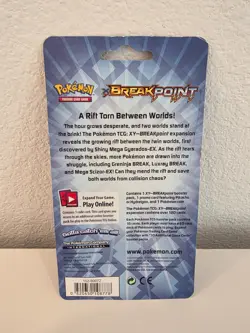 Pokemon TCG XY Breakpoint Checklane Blister Booster Pack Pikachu XY95 Promo - Image 2
