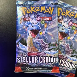 3 Packs - Pokemon Scarlet & Violet: Stellar Crown Booster Packs - TCG - NEW 820650853258 - Image 3