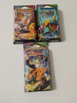 Pokemon Sealed Charizard/Drednaw/Cinderace Theme Decks - Image 1