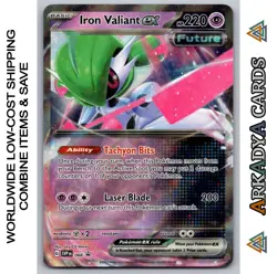 Iron Valiant EX - SVP 068 - S&V Black Star Promos - 2023 Pokemon - NM - Image 1