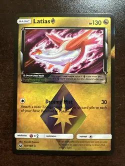 Latias 107/168 Holo Rare Prism VLP Pokemon TCG Celestial Storm - Image 1