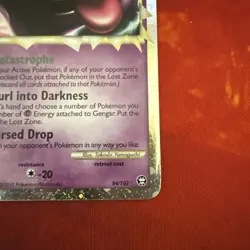 Pokemon Card - Gengar (Prime) 94/102 Triumphant Holo Rare LP - Image 2