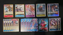 One Piece Cards From ST 25 - Buggy, Crocodile & Mihawk Charlotte Pudding & More - Image 1