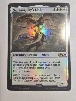 Sephara, Sky's Blade Prerelease Cards Foil Magic The Gathering - Image 1