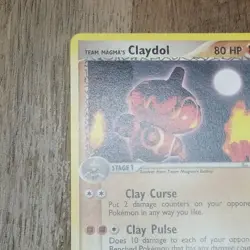 Team Magma's Claydol 33/95 Team Magma vs Team Aqua Uncommon Pokemon Card 2004 NM - Image 2