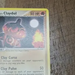 Team Magma's Claydol 33/95 Team Magma vs Team Aqua Uncommon Pokemon Card 2004 NM - Image 3