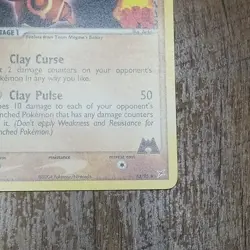 Team Magma's Claydol 33/95 Team Magma vs Team Aqua Uncommon Pokemon Card 2004 NM - Image 4