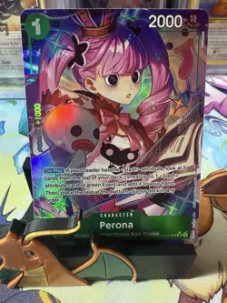One Piece Card Game - Perona - OP12-034 SR - ALT Art - English - Image 1
