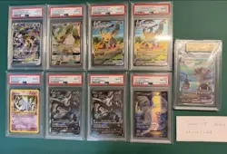 pokemon psa 1 Umbreon Bundle , 9 Cards Total. - Image 1
