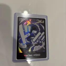 Don!! Card (Luffy Gear 5 Foil) PRB02 One Piece The Best Vol. 2 - Image 3