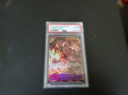 PSA 10 GEM MINT - ONE PIECE Monkey D. Luffy (Alt Art) OP09 card # 119 - Image 2