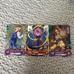 Super Dragon Ball Heroes PUMS14-02 Vegeta SS Gold Holo Foil Card - Image 1