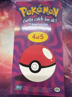 Flying Pikachu Gold Holo TV Animation Edition Series 2 4 Of 5 Topps Pokemon Card - Image 2