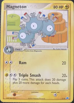 Magneton 5/10 Ex Trainer Kit 1: Latias & Latios Regular - Pokemon Card - Image 1